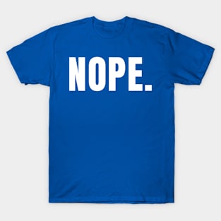 Womens clothing Nope T-Shirt